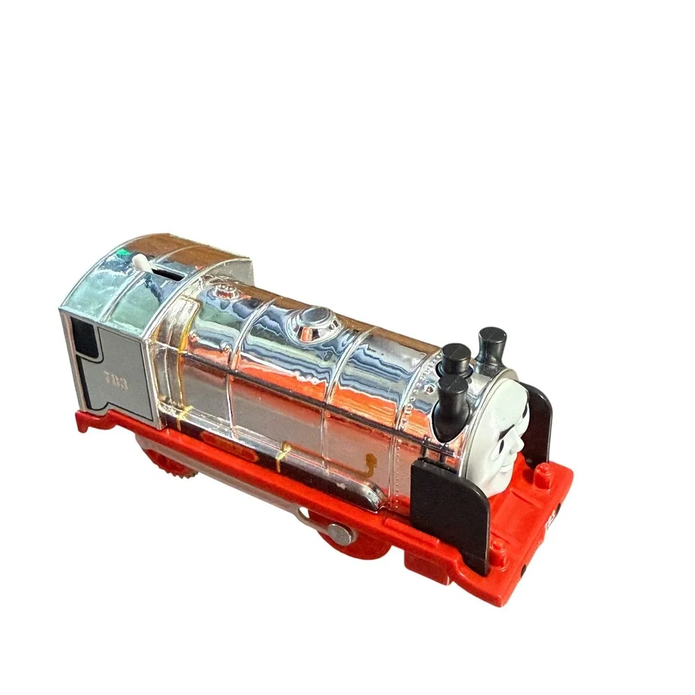Thomas & Friends TrackMaster Merlin the Invisible Silver Chrome Motorized Engine